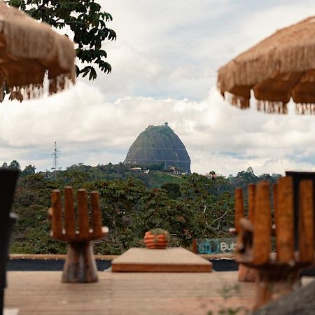 Bubblesky Glamping Guatape Hotell Eksteriør bilde