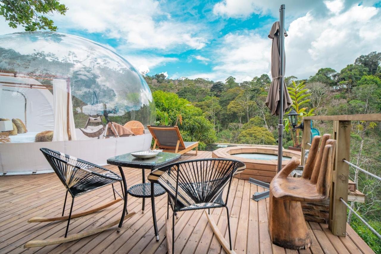 Bubblesky Glamping Guatape Hotell Eksteriør bilde
