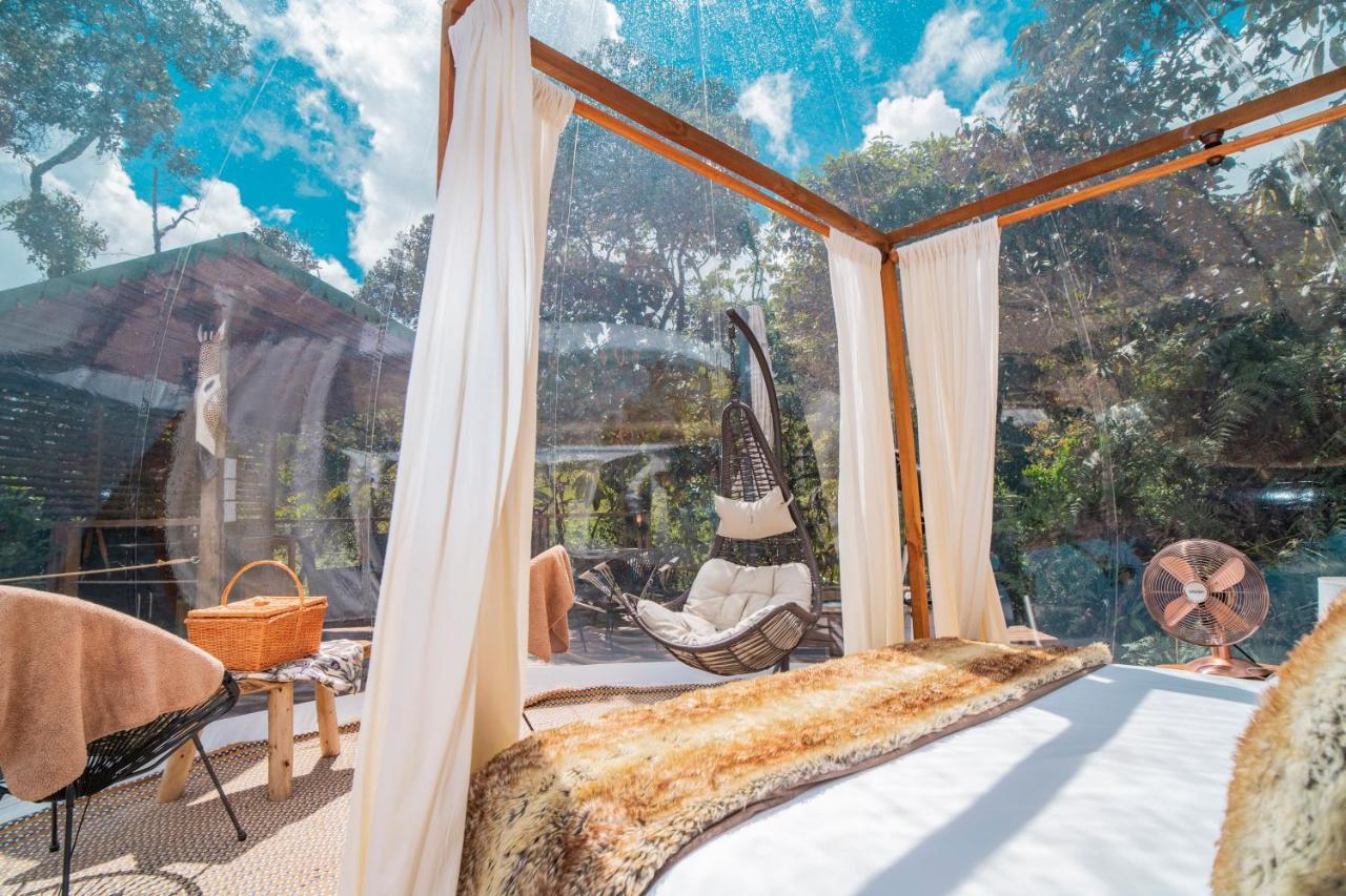 Bubblesky Glamping Guatape Hotell Eksteriør bilde