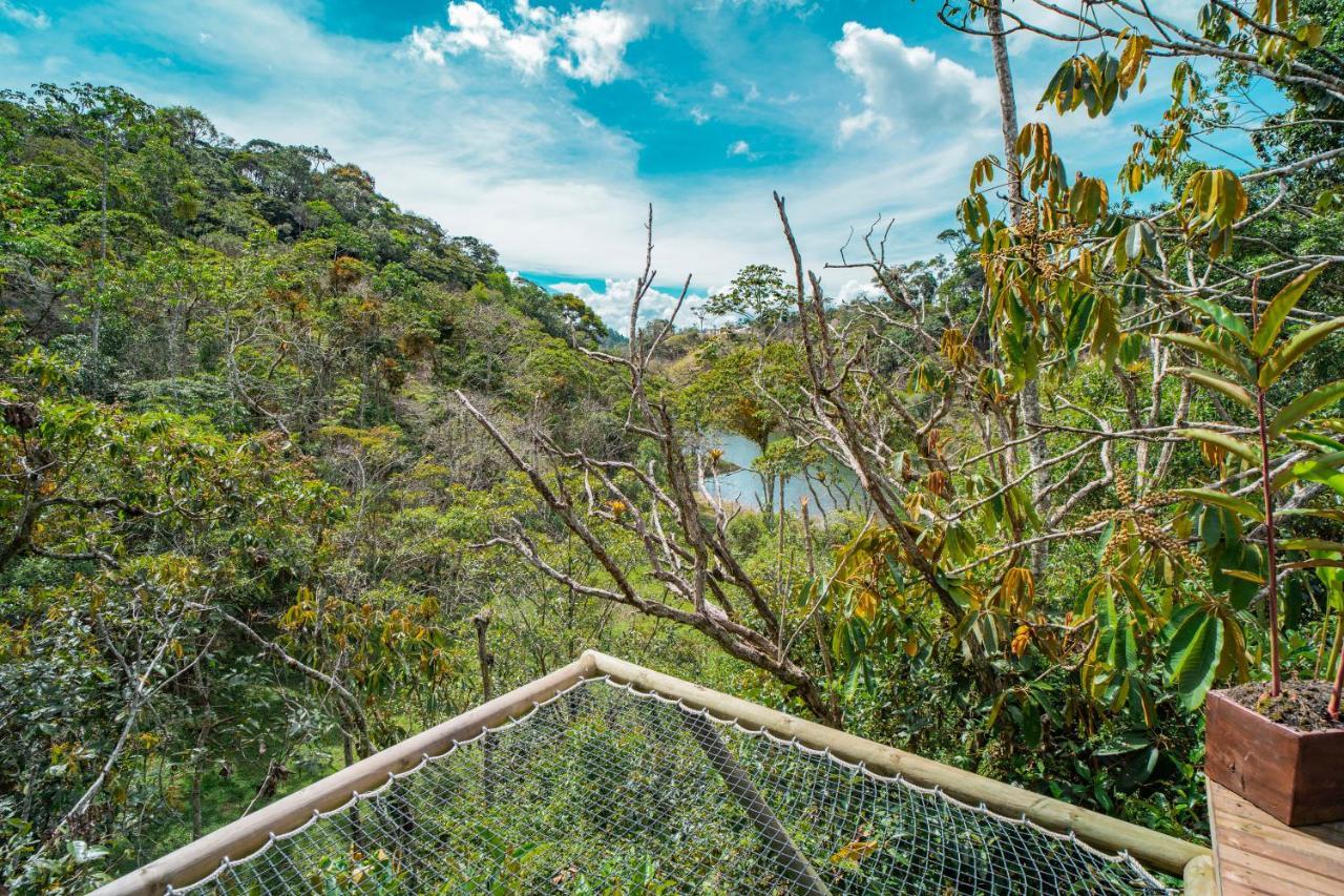 Bubblesky Glamping Guatape Hotell Eksteriør bilde