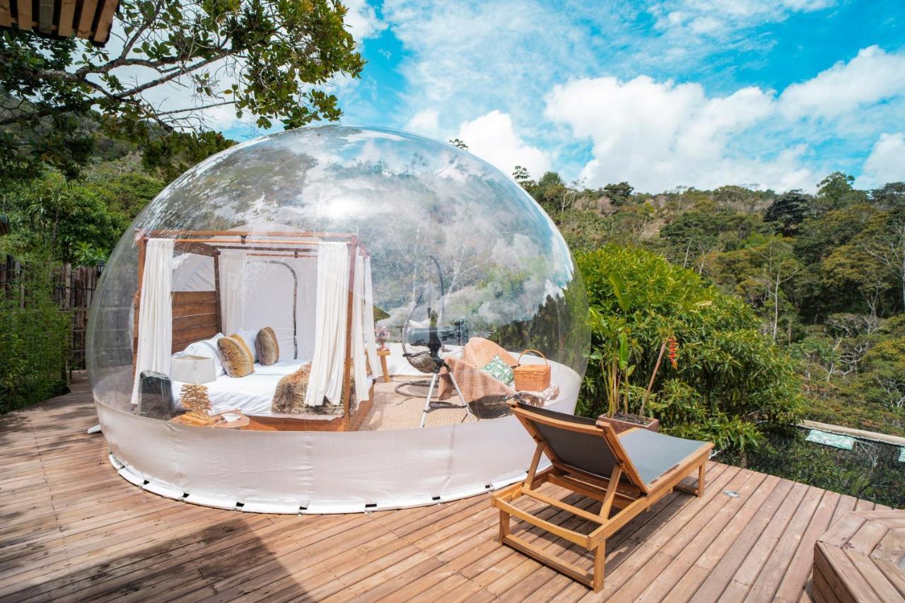 Bubblesky Glamping Guatape Hotell Eksteriør bilde