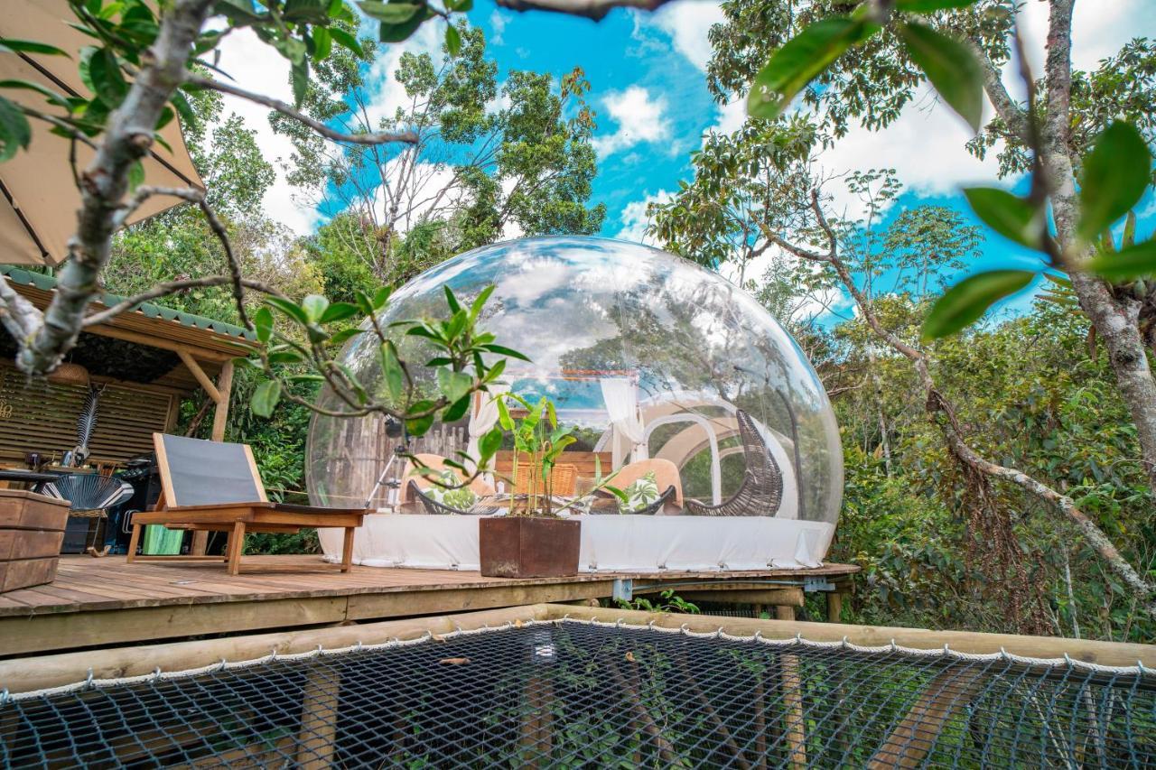 Bubblesky Glamping Guatape Hotell Eksteriør bilde