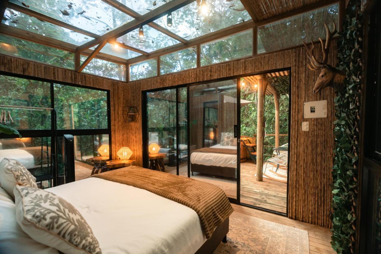 Bubblesky Glamping Guatape Hotell Eksteriør bilde