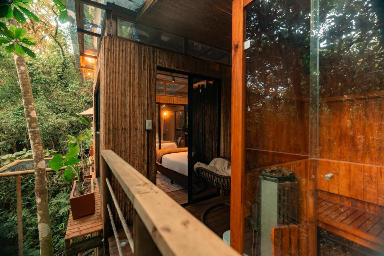 Bubblesky Glamping Guatape Hotell Eksteriør bilde