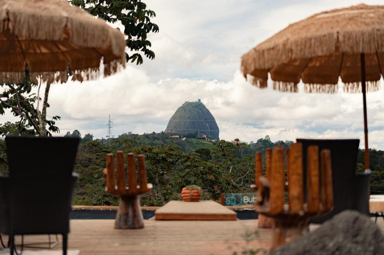 Bubblesky Glamping Guatape Hotell Eksteriør bilde
