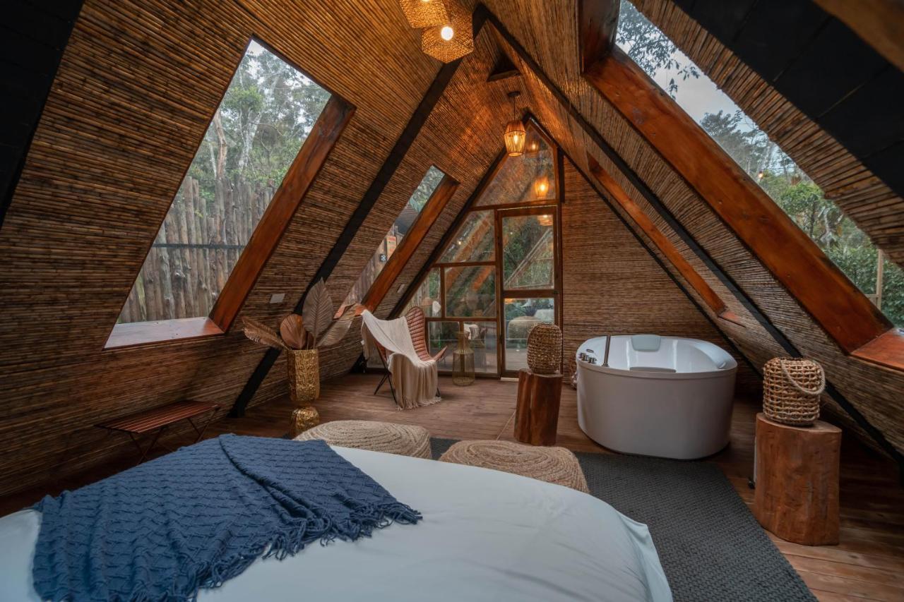 Bubblesky Glamping Guatape Hotell Eksteriør bilde
