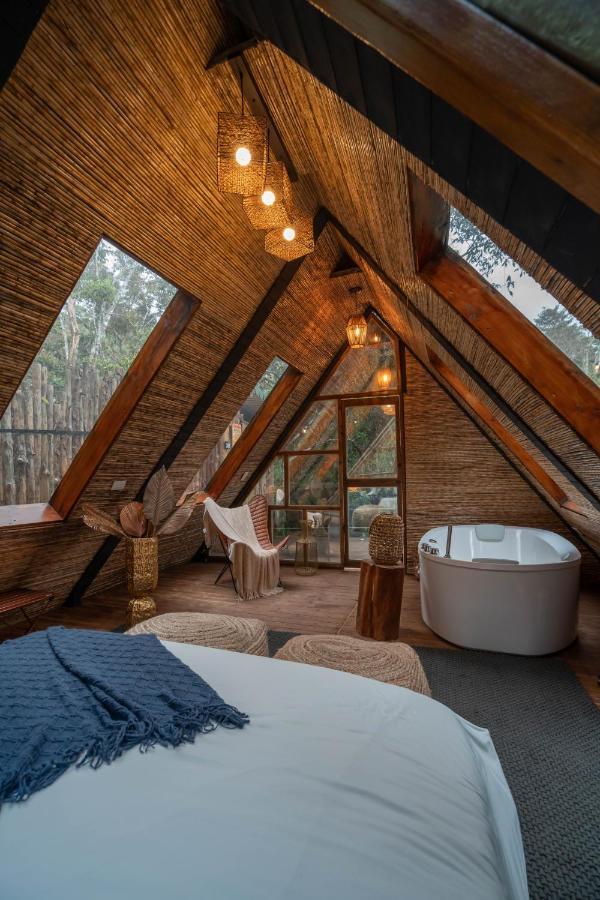 Bubblesky Glamping Guatape Hotell Eksteriør bilde