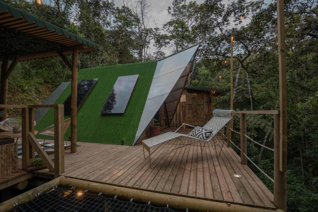 Bubblesky Glamping Guatape Hotell Eksteriør bilde